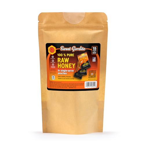 Raw Honey Sachets Ziplog (15 pack)