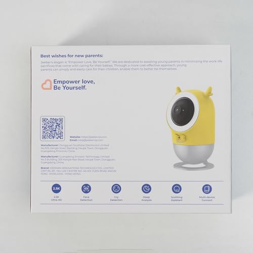 Jeeber U2 2.5K Uhd Baby Monitor Wifi Smartphone thumb #7