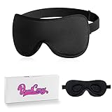 DualCozy Eye Mask for Sleeping - Blackout Eye Mask - Soft and Comfortable Blindfold for Sleeping -...