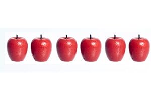 Enticing Miniature Red Apples to Decorate Your Dollhouse