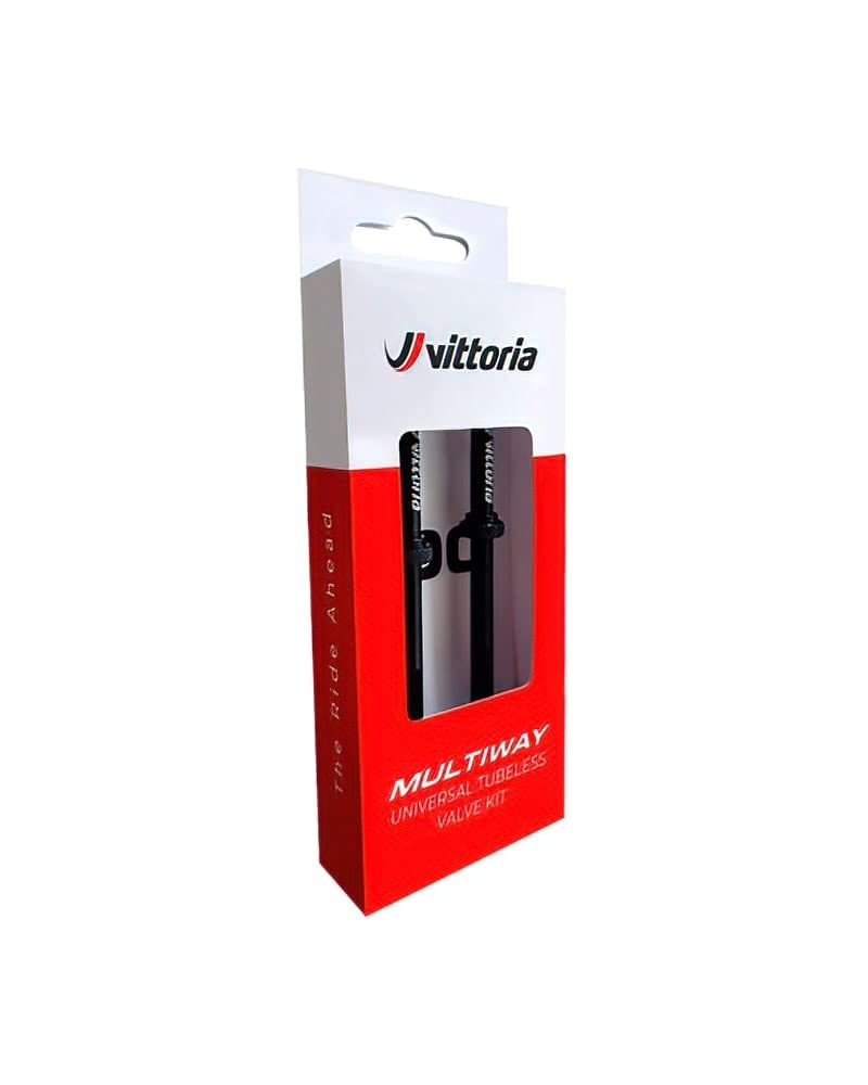 Vittoria Multiway Tubeless Valve Black, 80Mm