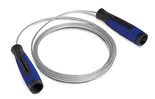 Harbinger Power Speed Jump Rope, 10-foot Adjustable