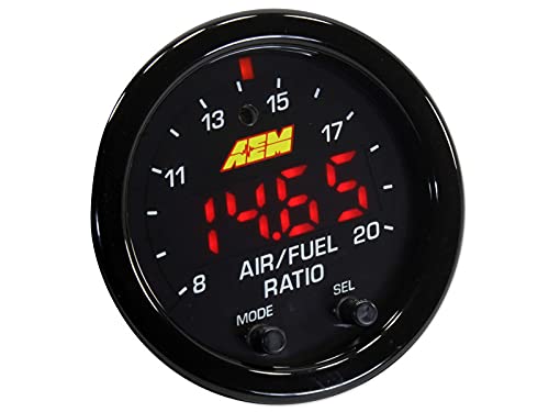 image for AEM 30-0300 X-Series Wideband UEGO AFR Sensor Controller Gauge, Black,