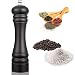 Wooden Pepper Grinder, Zupora 8’’ Manual Pepper Salt Mill Shaker Solid Wood with Adjustable Coarseness