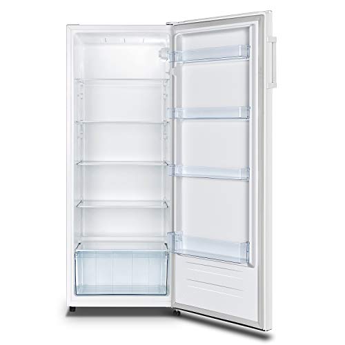 Hisense-RL313D4AW1-Frigorifico-de-Una-Puerta-Capacidad-Neta-242-L-1434-cm-alto-patas-ajustables-silencioso-40-dBA-color-blanco