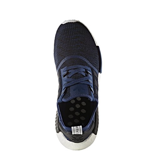 Image of adidas mens Nmd r1 road running shoes, Cnavy /Blue /Black, 5 US