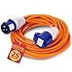 GADLANE CEE Verlängerungskabel 25m - Robustes Wohnwagen Kabel, 16 Ampere 240V Campingkabel - Gut Sichtbares Orangefarbenes - Camping Stromkabel Ideal für Wohnmobil (25 Meter)
