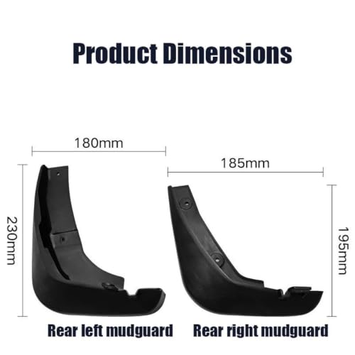 Garde-Boue pour Voiture Mazda 6 Solution Anti-Rayures Bas de Caisse