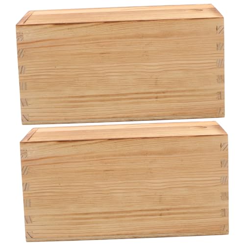 Boîte à Bijoux Bois COLLBATH Anti Poussière pour Petits Objets égarés - 2
