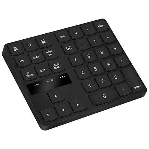 Buy CURTT Wireless Numeric Keypad, Rechargeable Number Pad 35Keys