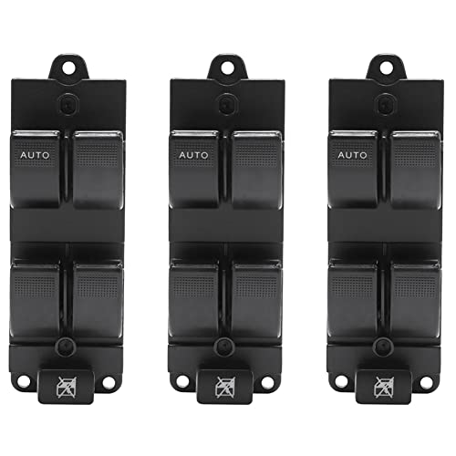 Interrupteur de vitre électrique pour portière gauche de voiture 2003-2005 idéal pour aérer l'habitacle