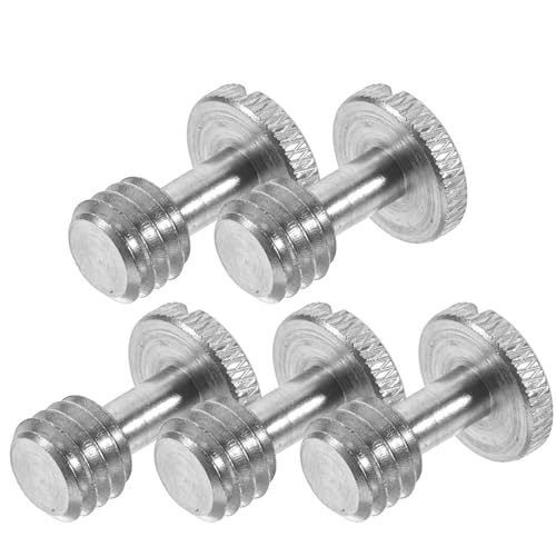 EPIGEIST 5 pezzi Vite Thumb Camera in Ferro per Montaggio Rapido su Treppiede per Fissaggio Stabile e Sostituzione Professionale