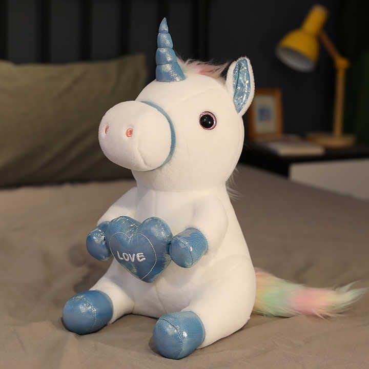 Teddy Daddy - Heart Unicorn Pony Soft Toy Plush for Love | 30 CM