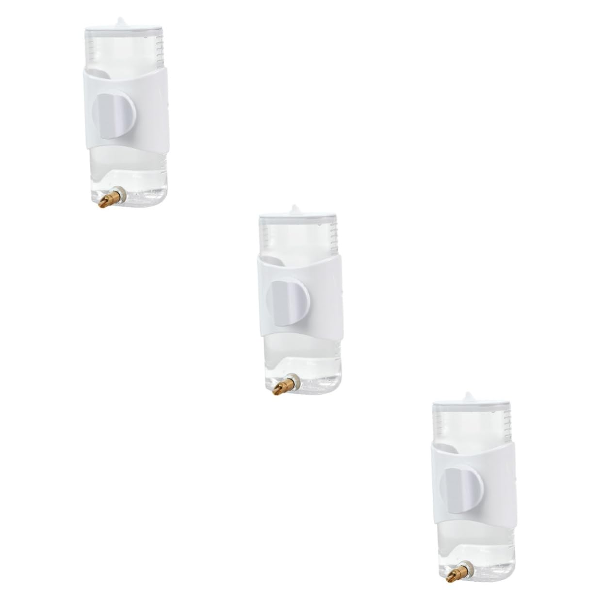 BESPORTBLE 3pezzi Dispenser Automatico Per Uccelli Alimentatore Capacità Per Pappagalli e Colombe Facile Da Utilizzare e Sicuro Accessorio Per Gabbia Uccelli