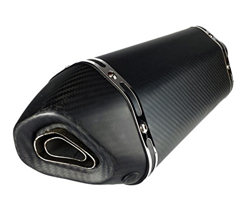 Amazon | 汎用51mm GPヘックスサイレンサー マフラー スリップオン