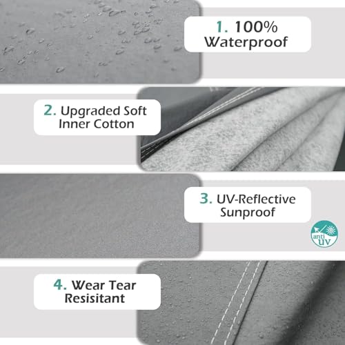 Image of Auto Hub Car Cover Compatible with Maruti Victoris with Mirror Pocket, Waterproof Layers, Victoris Car Cover Waterproof - Taiwan Grey
