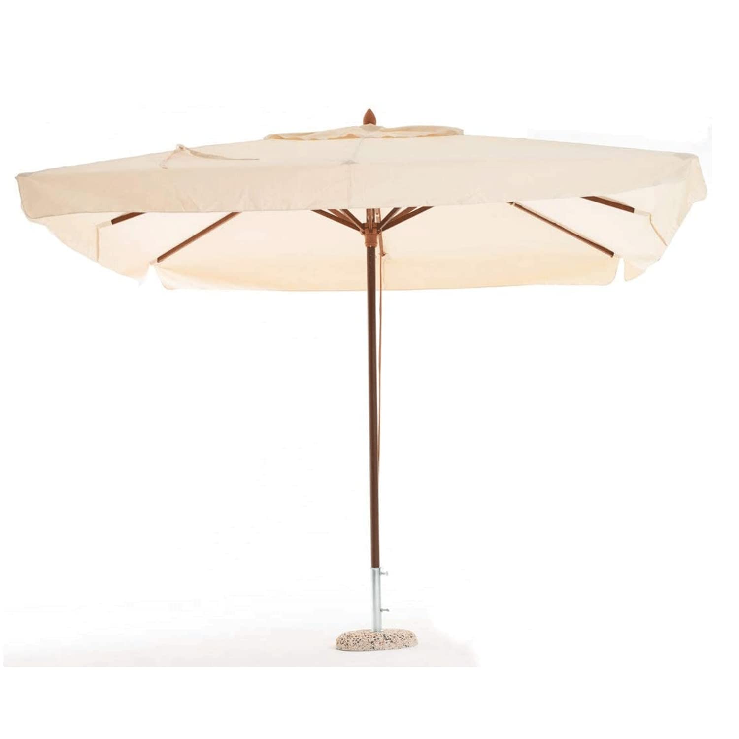 Marvin Telo Ricambio per Ombrellone Pieghevole Giardino Oasis 3x2 3x3 3x4 Ecrù Copertura Esterno Poliestere 240G/M2 Idrorepellente Traspirante Antimacchia (3x4)