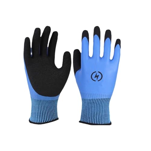 LNGJIN Gants isolants, Gants de Travail pour Électriques, Gants Isolés électriques, Gants délectriciens, Gants de Travail pourÉlectriques à haute, 1000...