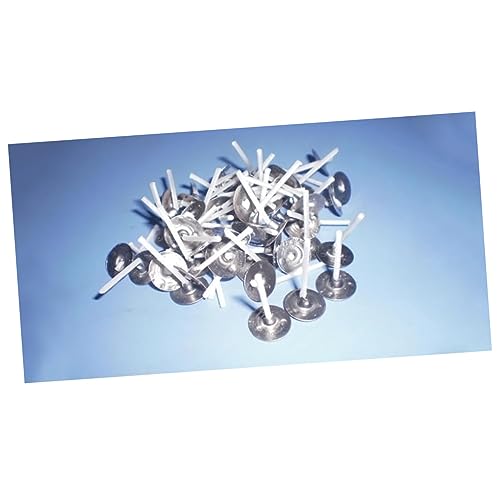 200 pzas Soporte metálico para mechas de vela miniatura 7