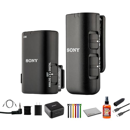 Sony ECM-W3S Dual-Channel Wireless Microphone System