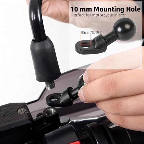 Portavasos universal para motocicleta con rotación 360° miniatura 3
