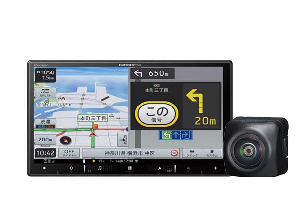 Amazon.co.jp: 7V型楽ナビAVIC-RZ721+ND-BC9バックカメラセット : 車