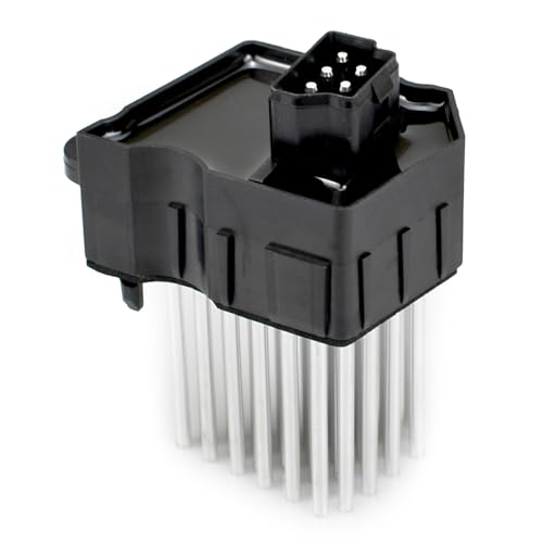VehiclePro 64116923204 Heater Blower Motor Resistor,HVAC Blower Motor Control Module Resistor for BMW E46 E39 X5 X3 323Ci 323i 325Ci 325i 530i 1997-2006,64116929540 64116929486 Final Stage Resistor