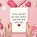 Happy Anniversary Card for Husband, Wife, Fiancé, Partner, Couple with 3D Plush Heart - Wedding Anniversary & Valentine’s Day Card Gift for Boyfriend, Girlfriend, Spouse, Him, Her, Women, Men - All the Days