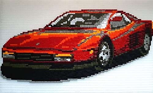 stickit Mini Stecksystem Ferrari mit Metallic Steine ca. 2.500 Teile Nr. 42242