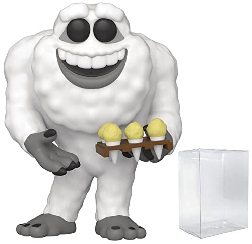 POP Disney Pixar: Monsters Inc. 20th - Figura de vinilo Yeti Funko (incluye funda protectora de caja compatible)