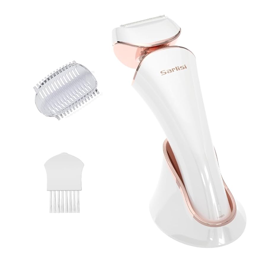 Amazon | レディースシェーバー 広範囲対応 IPX6防水 乾湿両用