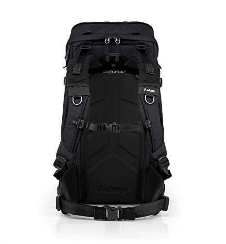 f-stop – Tilopa 50L Bundle – Adventure Camera Backpack for DSLR, Outdoor, Travel, Photo Gear Protection – Includes Modular Internal Camera Unit Storage Insert, Rain Cover (Anthracite Black)