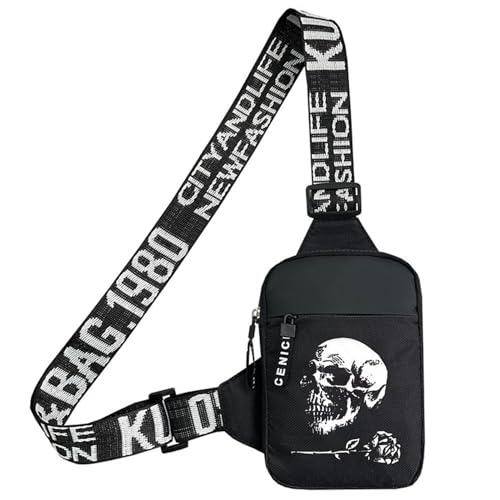 Mini Sling Bag Small Chest Bag Crossbody For Travel Sports Running Hiking