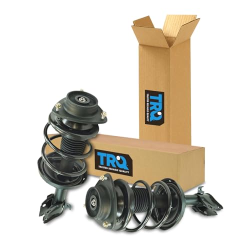 Image of TRQ Front Strut and Spring Assembly Set 2 Piece | For 2009-2013 Subaru Forester
