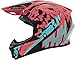 THH T710X Renegade Adult Off-Road Motorcycle Helmet - Coral/Blue/X-Small
