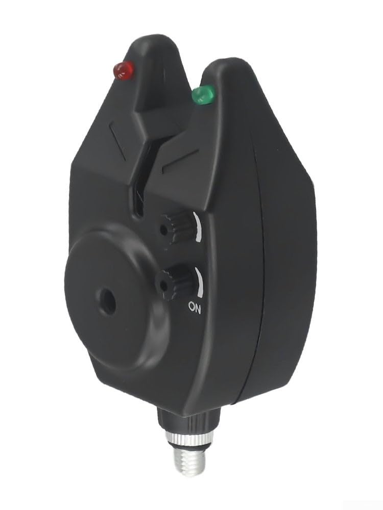 Indicador electrónico de mordida de pesca de carpa con alertas de sonido, diseño ABS impermeable para un uso nocturno confiable