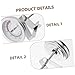 COLLBATH Digital Kitchen Thermometer with Long Probe Accurate Temperature Sensor for Cooking Frying and Baking Stainless Steel Design for All Food and Liquid Measurements