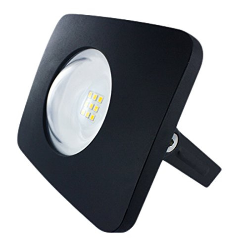 IntegralLED Compact-Tough Floodlight (Black) w 4000K 1000lm Non-Dimmable, Aluminium, Integrated, 10 Watts