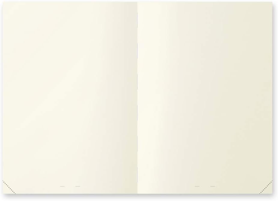 DESIGNPHIL Midori 15312006 Notebook, MD Notebook, Journal, A5, 1 Page Per Day, Unruled, A