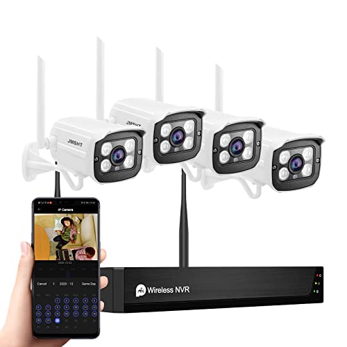 Promo 40% OFF Wireless Security Camera System Outdoor,1080P 8CH NVR 4Pcs WiFi IP Complete Surveillance Camera for Home Indoor Security Cameras/Night Vision/Motion Alert/Remote Access,NO Hard Drive One-Day Sale: Up to 60% Off Wireless Security Camera System Outdoor,1080P 8CH NVR 4Pcs WiFi IP Complete Surveillance Camera for Home Indoor Security Cameras/Night Vision/Motion Alert/Remote Access,NO Hard Drive