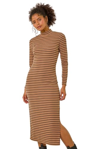 lace bodycon dress roman originals Originals: Dresses Size:UK 6 black-and-white Women Spring Autumn Fashion hugging silhouette