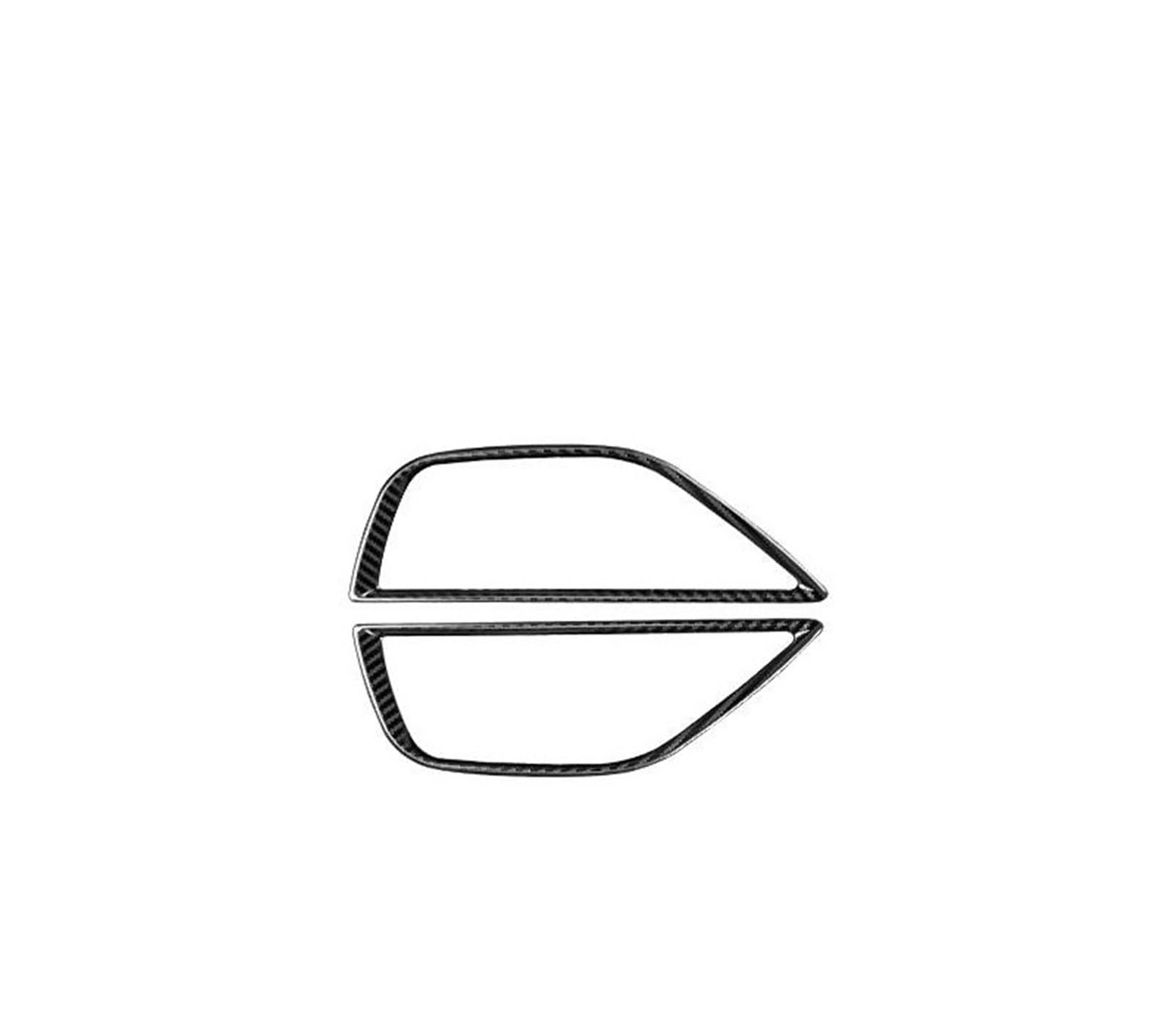 Dydgutufb Carbon Fiber Pattern For Subaru For Brz 2021 2022 2023 2024 Stainless Steel Car Door Handle Bowl Frame Decorative Cover Interior Door Handle(Carbon Fiber Pattern)