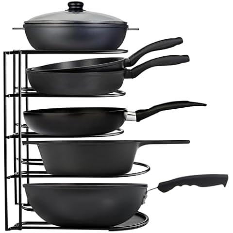 Heavy Duty Pot and Pan Organizer Holder Cover