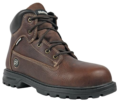 Image of DieHard Men's Charger Fire and Safety Boot, Brown, 6