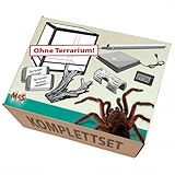 Komplettset: Für Vogelspinnen und Skorpione (60x45x45cm) Terrarium OHNE! Terrarium