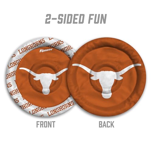 Image of YouTheFan NCAA Texas Longhorns Flimzee Bean-Bag Flying Disc