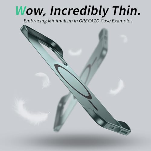 Coque rigide mate pour iPhone 13 Pro Max : l'excellence d'une protection MagSafe vert foncé - 2
