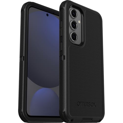Image of OtterBox Defender Case for Samsung Galaxy S24 FE, Shockproof, Drop Proof, Ultra-Rugged, Protective Case, 7X Tested to Military Standard, Black