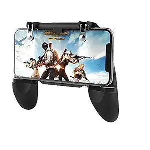 MODERN IN 2 in 1 PUBG Mobile Remote Controller Gamepad Holder Handle Joystick Triggers L1 R1 Shoot Aim Button(Black) (Multi 3)