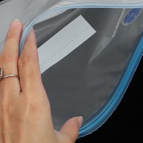 Sacs sous vide alimentaire réutilisables VANZACK avec zip pour conservation - 5